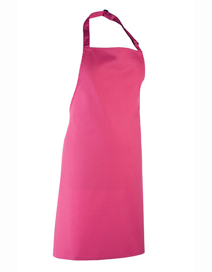 Premier Workwear Colours Collection Bib Apron Hot Pink (ca. Pantone 214C)