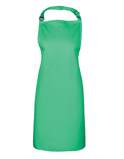 Premier Workwear Colours Collection Bib Apron Kelly Green (ca. Pantone 355C)