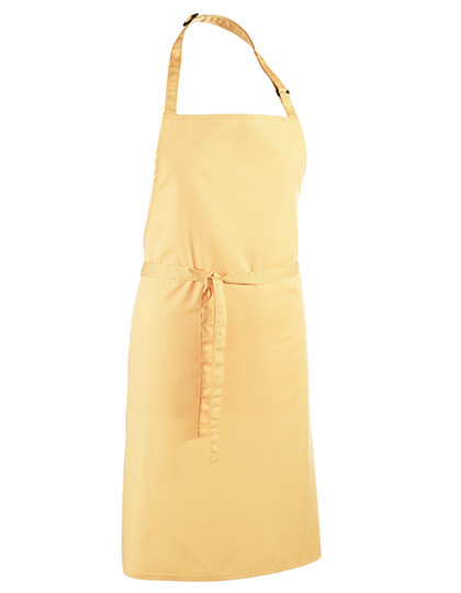Premier Workwear Colours Collection Bib Apron Lemon (ca. Pantone 127C)