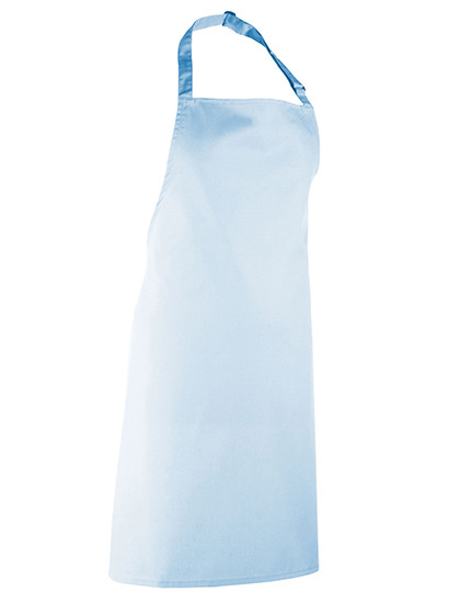 Premier Workwear Colours Collection Bib Apron Light Blue (ca. Pantone 2708C)