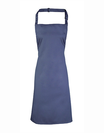 Premier Workwear Colours Collection Bib Apron Marine Blue (ca. Pantone 281C)