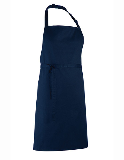Premier Workwear Colours Collection Bib Apron Navy (ca. Pantone 2766C)