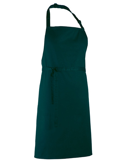 Premier Workwear Colours Collection Bib Apron Peacock (ca. Pantone 7477C)