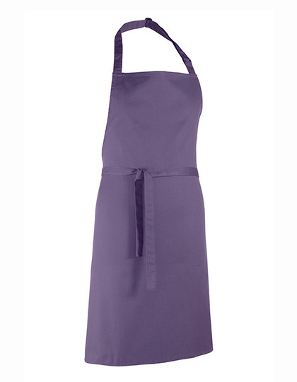 Premier Workwear Colours Collection Bib Apron Purple (ca. Pantone 269C)