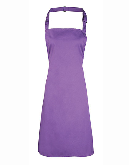 Premier Workwear Colours Collection Bib Apron Rich Violet (ca. Pantone 2587C)