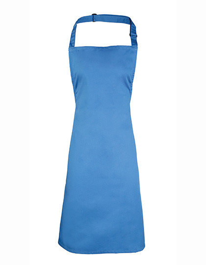 Premier Workwear Colours Collection Bib Apron Sapphire (ca. Pantone 300C)