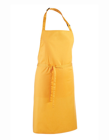 Premier Workwear Colours Collection Bib Apron Sunflower (ca. Pantone 136C)