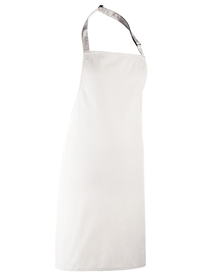 Premier Workwear Colours Collection Bib Apron White