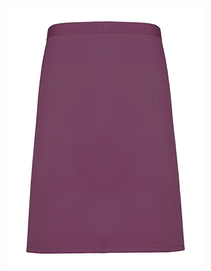 Premier Workwear Colours Collection Mid Length Apron Aubergine (ca. Pantone 5115C)