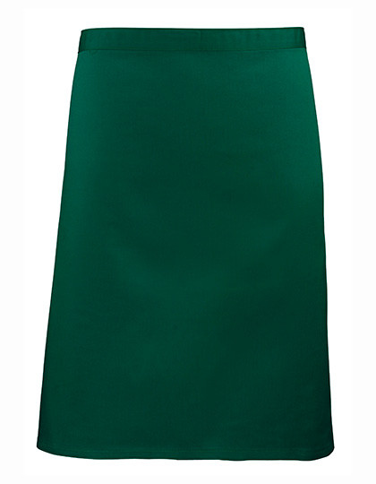 Premier Workwear Colours Collection Mid Length Apron Bottle Green (ca. Pantone 560C)