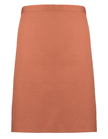 Premier Workwear Colours Collection Mid Length Apron Chestnut (ca. Pantone 7525C)