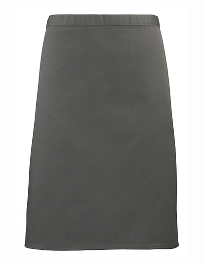 Premier Workwear Colours Collection Mid Length Apron Dark Grey (ca. Pantone 431C)