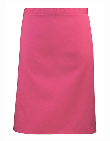 Premier Workwear Colours Collection Mid Length Apron Hot Pink (ca. Pantone 214C)