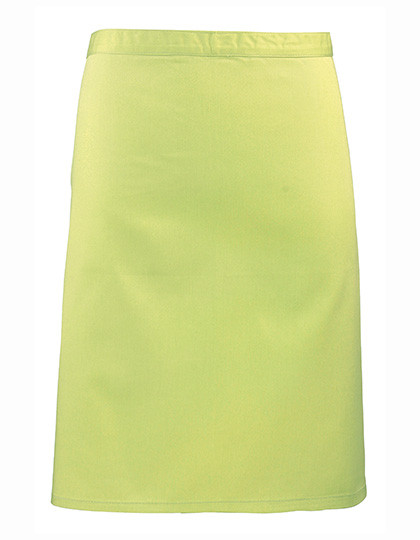 Premier Workwear Colours Collection Mid Length Apron Lime (ca. Pantone 382C)