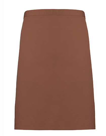 Premier Workwear Colours Collection Mid Length Apron Mocha (ca. Pantone 7505C)