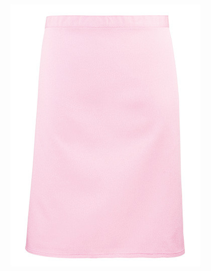Premier Workwear Colours Collection Mid Length Apron Pink (ca. Pantone 1895C)