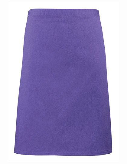 Premier Workwear Colours Collection Mid Length Apron Purple (ca. Pantone 269C)