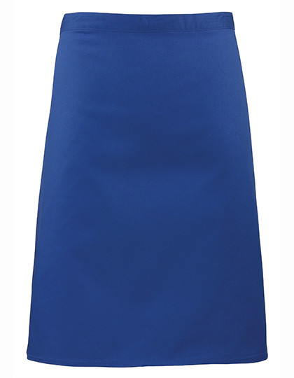 Premier Workwear Colours Collection Mid Length Apron Royal (ca. Pantone 286C)