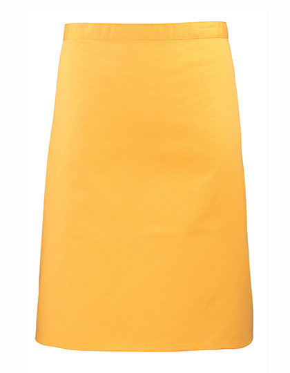 Premier Workwear Colours Collection Mid Length Apron Sunflower (ca. Pantone 136C)