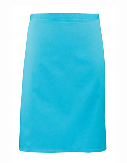 Premier Workwear Colours Collection Mid Length Apron Turquoise (ca. Pantone 312C)