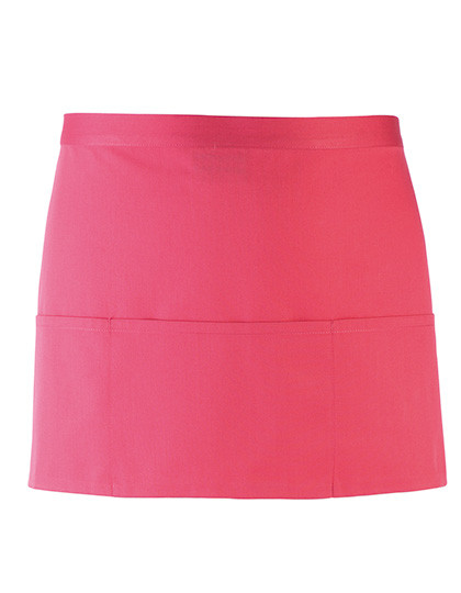Premier Workwear Colours Collection 3-Pocket Apron Fuchsia (ca. Pantone 219C)