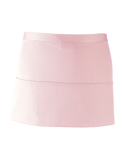 Premier Workwear Colours Collection 3-Pocket Apron Pink (ca. Pantone 1895C)
