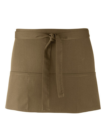 Premier Workwear Colours Collection 3-Pocket Apron Sage (ca. Pantone 5497C)