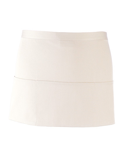 Premier Workwear Colours Collection 3-Pocket Apron White
