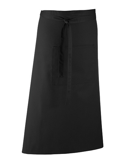 Premier Workwear Colours Collection Bar Apron Black (ca. Pantone Black C)
