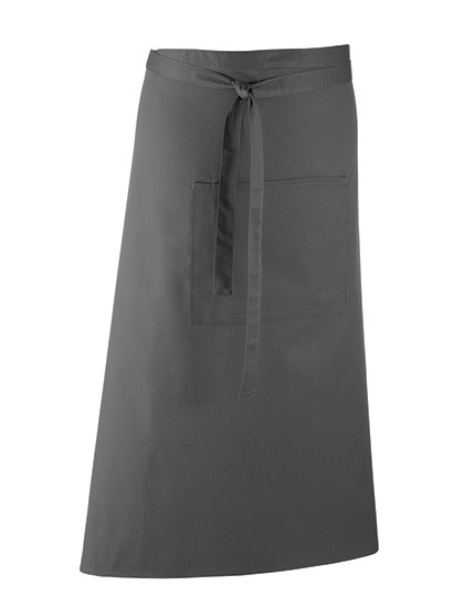 Premier Workwear Colours Collection Bar Apron Dark Grey (ca. Pantone 431C)