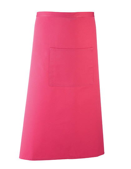 Premier Workwear Colours Collection Bar Apron Hot Pink (ca. Pantone 214C)