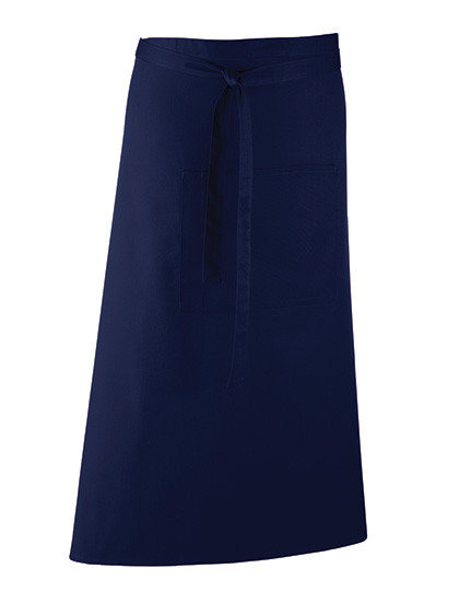 Premier Workwear Colours Collection Bar Apron Navy (ca. Pantone 2766C)