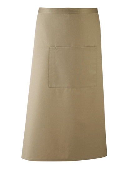 Premier Workwear Colours Collection Bar Apron Olive (ca. Pantone 7763C)