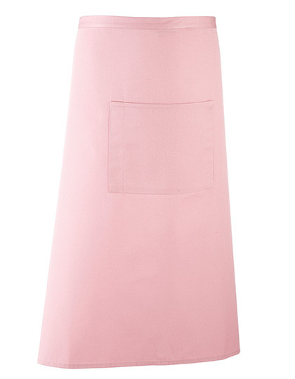 Premier Workwear Colours Collection Bar Apron Pink (ca. Pantone 1895C)