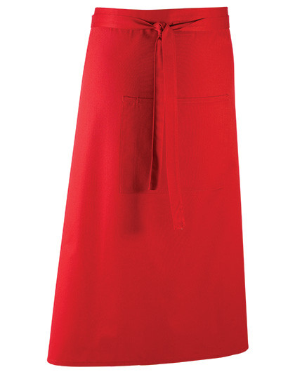 Premier Workwear Colours Collection Bar Apron Red (ca. Pantone 200C)