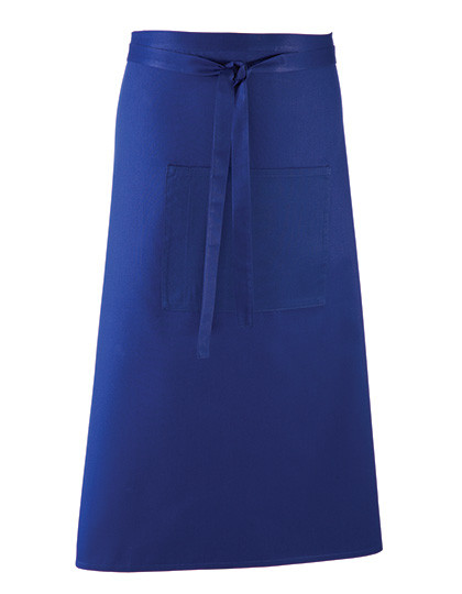 Premier Workwear Colours Collection Bar Apron Royal (ca. Pantone 286C)