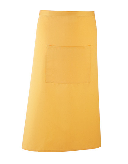 Premier Workwear Colours Collection Bar Apron Sunflower (ca. Pantone 136C)