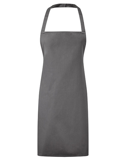 Premier Workwear Essential Bib Apron Dark Grey (ca. Pantone 425C)