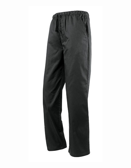 Premier Workwear Essential Chef´s Trouser Black (ca. Pantone Black C)