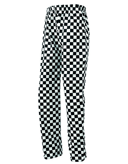 Premier Workwear Essential Chef´s Trouser Black-White Check