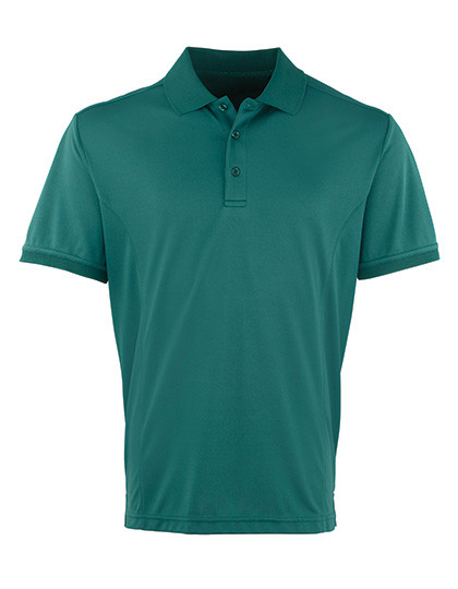 Premier Workwear Men´s Coolchecker® Piqué Polo Bottle Green (ca. Pantone 560C)