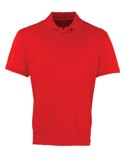 Premier Workwear Men´s Coolchecker® Piqué Polo Red (ca. Pantone 200C)