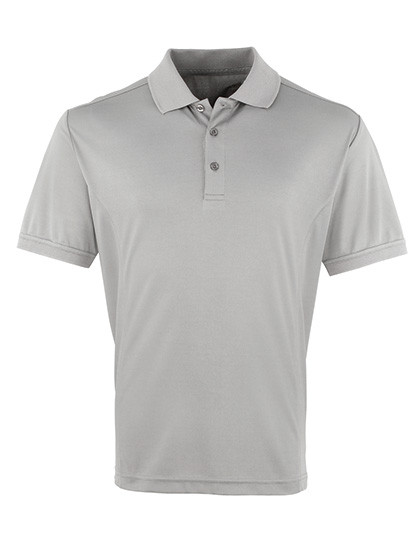 Premier Workwear Men´s Coolchecker® Piqué Polo Silver (ca. Pantone 428C)