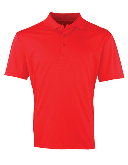 Premier Workwear Men´s Coolchecker® Piqué Polo Strawberry Red (ca. Pantone 186C)