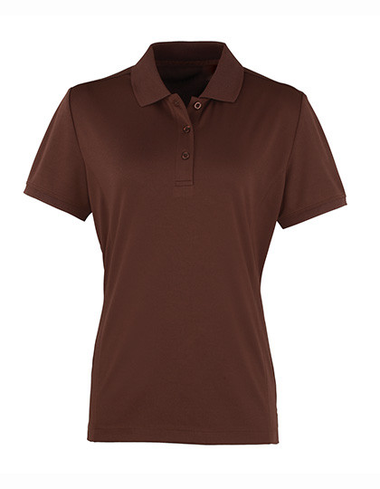 Premier Workwear Women´s Coolchecker® Piqué Polo Brown (ca. Pantone 476C)