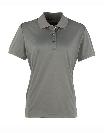 Premier Workwear Women´s Coolchecker® Piqué Polo Dark Grey (ca. Pantone 431C)