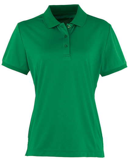 Premier Workwear Women´s Coolchecker® Piqué Polo Kelly Green (ca. Pantone 355C)