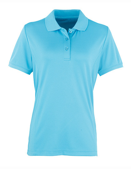 Premier Workwear Women´s Coolchecker® Piqué Polo Turquoise (ca. Pantone 312C)