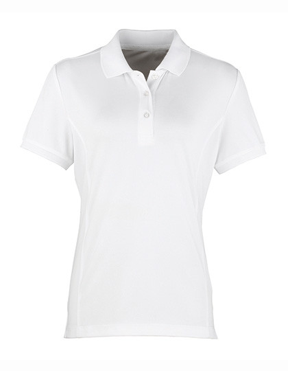 Premier Workwear Women´s Coolchecker® Piqué Polo White