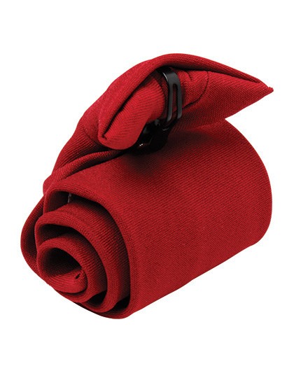 Premier Workwear Clip-on Tie Burgundy (ca. Pantone 216C)